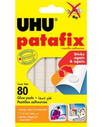 UHU Patafix White 80 Pads 39125