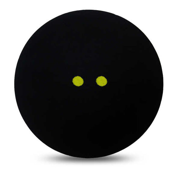 Teloon Squash Ball 2 Yellow Dots 1 Piece