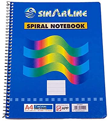 SinarLine Spiral Note Book A4 70S-60P/C-SP03851