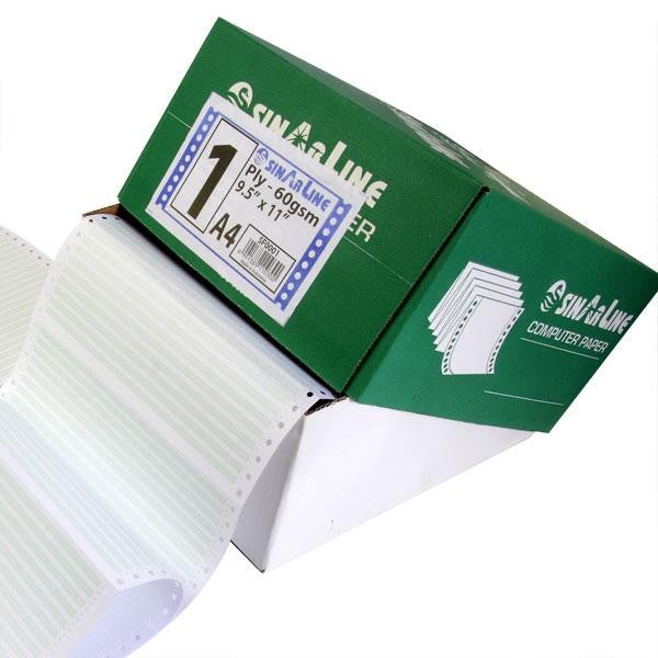 SinarLine 9.5x11 Computer Paper Plain-SF0001