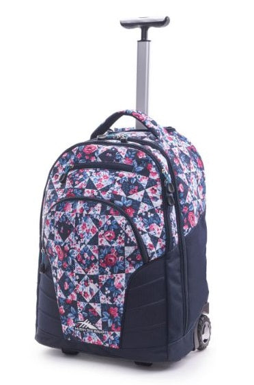High Sierra Loop Wheeled Backpack Patchwork/Midnight Blue Regular