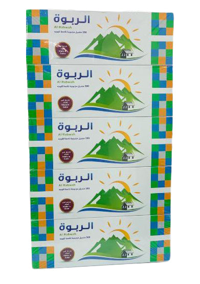 Al Rabwah Facial Tissue 200 Sheet x 2 Ply