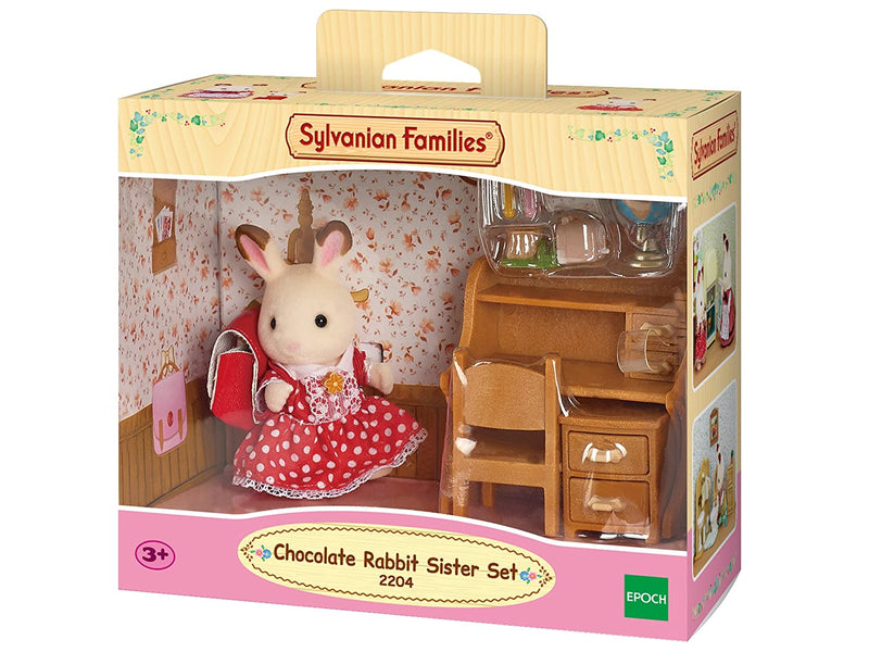 Sylvanian Family Chocolate Rabbit Sister Set