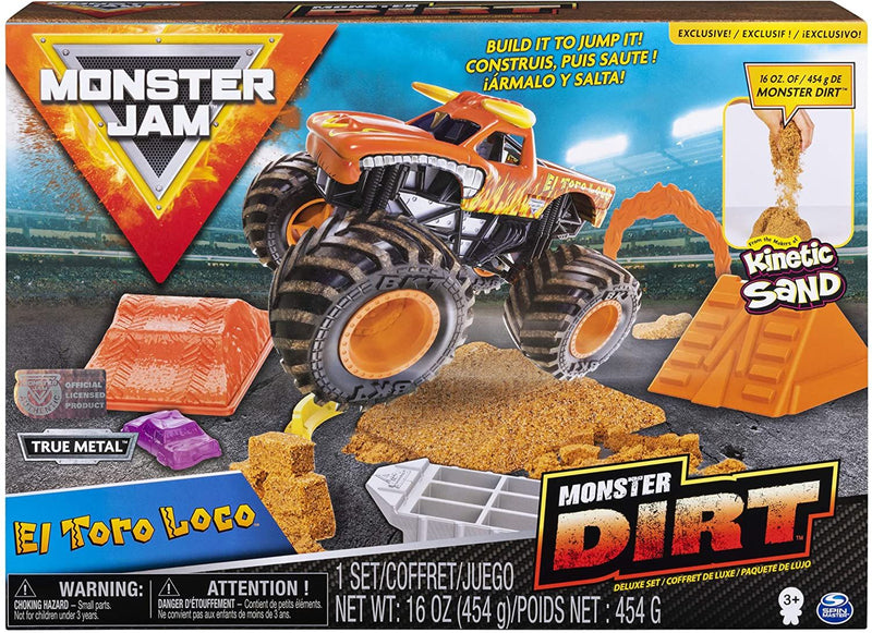 Monster Jam Kinetic Dirt Delux E Sets