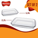 Marinex 2 Pcs Set - Rectangle Roasters (1.6L+2.2L)