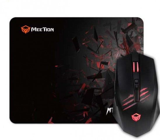 Meetion Game Mouse And Mouse Pad Thor MT-CO10 | Games Meetion Game Mouse And Mouse Pad Thor MT-CO10 | Games