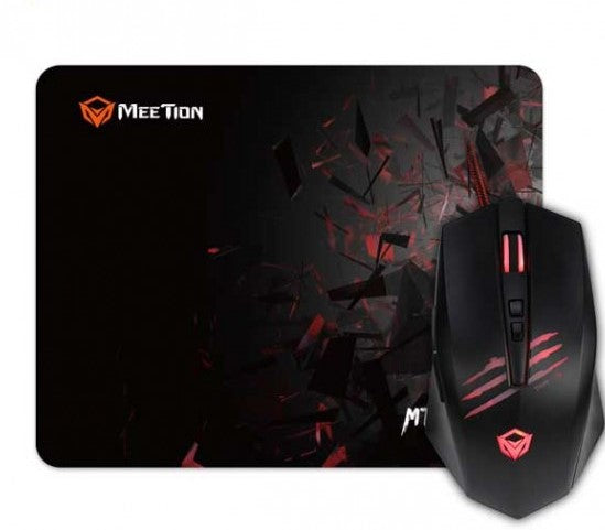 Meetion Game Mouse And Mouse Pad Thor MT-CO10