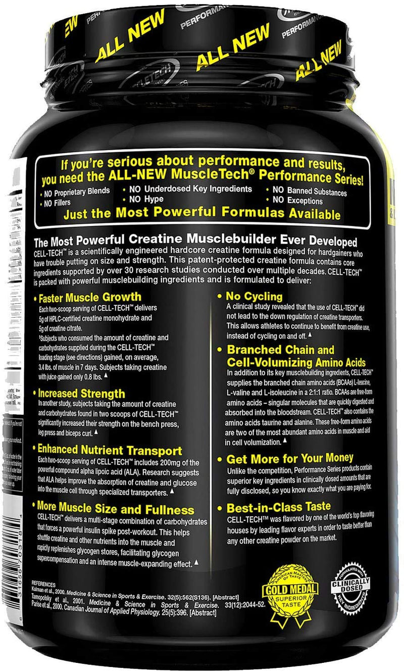 MuscleTech Performance Series Cell Tech Fruit Punch