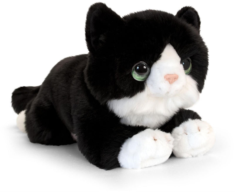Keel Toys 32cm Signature Black Cuddle Kitten