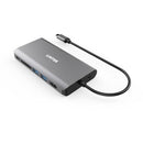 Unitek USB3.1 Type-C Aluminium Multi-Port Hub with Power Delivery D1019A