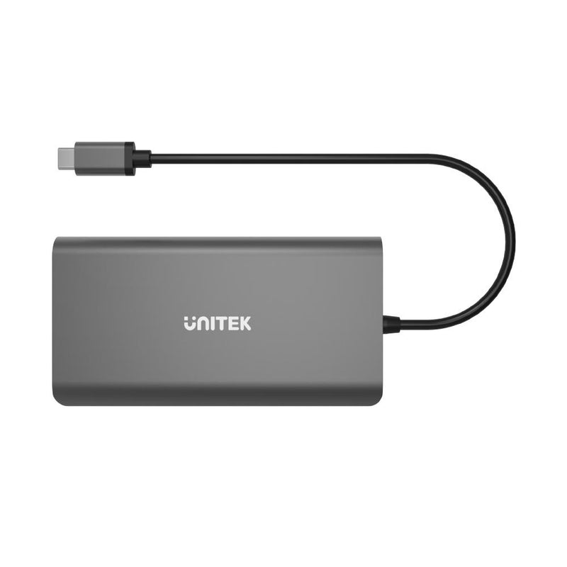 Unitek USB 3.1 Type-C Aluminium Multi-Port 4 in 1 Hub Ethernet RJ45 HDMI 1.4