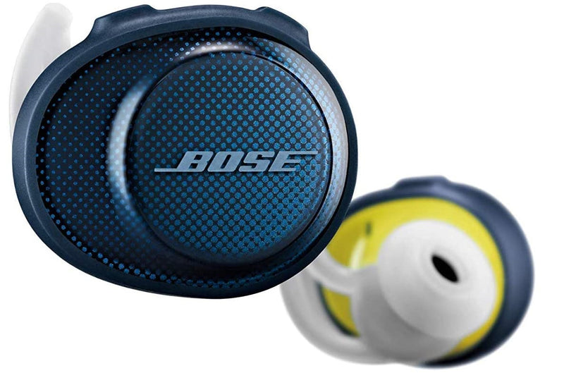 Bose Soundsport Free Wireless  Headphones Navy Blue/Citron 774373-0020