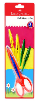 Faber-Castell Craft Scissors 3 Cut