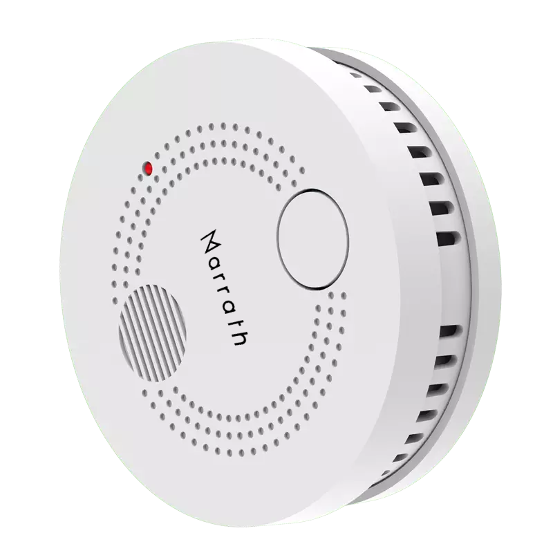 Marrath Smart Wi-Fi Smoke Sensor and Fire Alarm