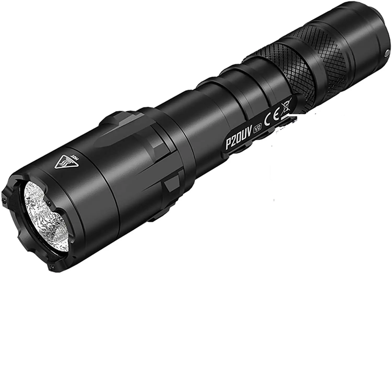 Nitecore White + UV Dual Output Tactical Flashlight 1000 Lumens 320MW UV P20UV V2