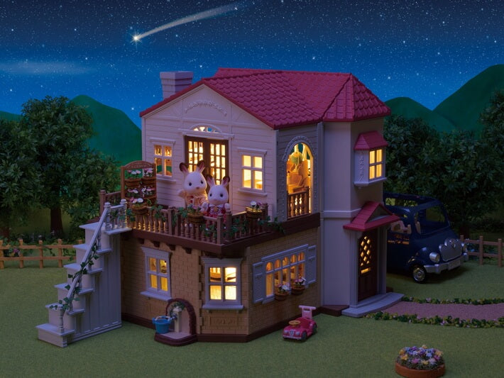 Sylvanian Family Red Roof Country Home