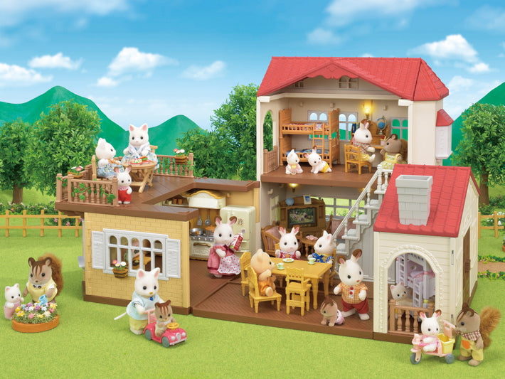 Sylvanian Family Red Roof Country Home
