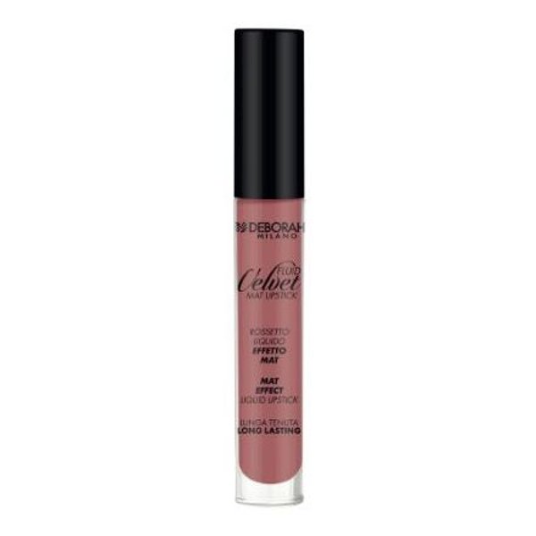 Deborah Fluid Velvet Lipstick Romantic Pink 02