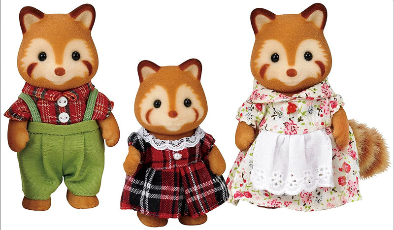 Sylvanian Family Red Panda Family