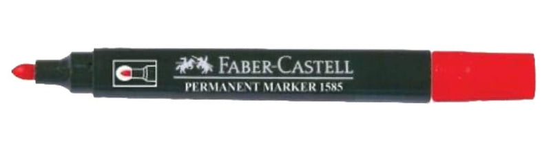 Faber-Castell Permanent Marker Red Bullet Tip