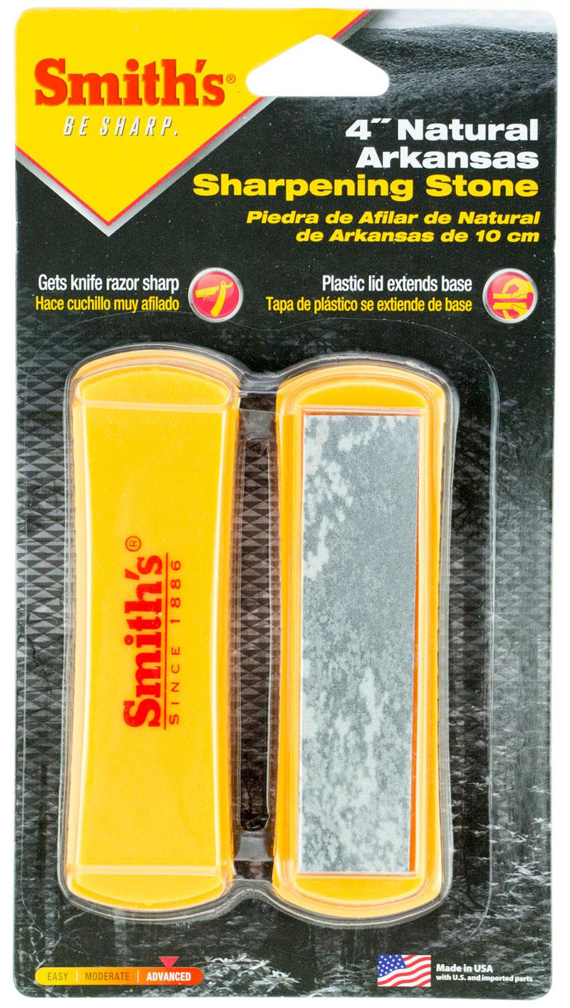 Smith's Natural Arkansas Sharpening Stone 4" 50556