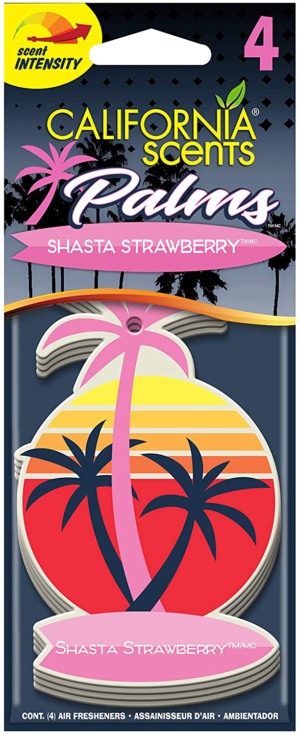 California Scents Palms Shasta Strawberry Air Freshener 189638488