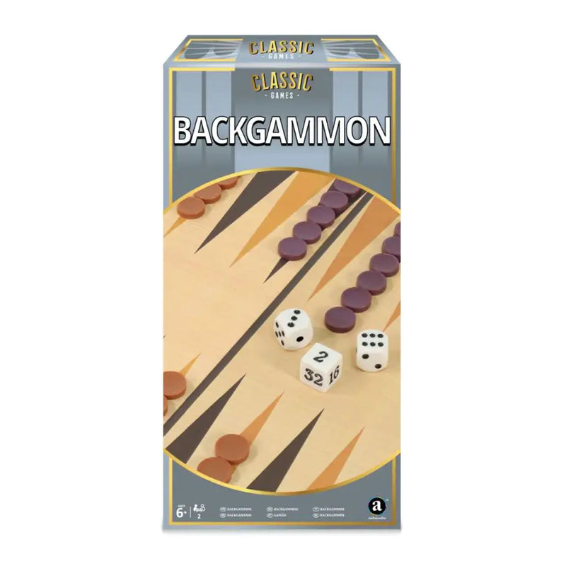 Merchant Ambassador Classic Games - Backgammon (Basic) ST2104 42002104