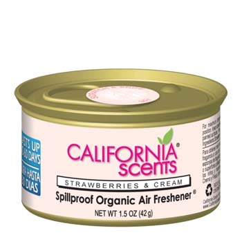 California Scents  Spillproof  Strawberries & Cream PK216TA UNF ME 152842901