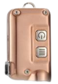 Nitecore USB Rechargeable Super Mini Keychain EDC Flashlight Copper TINI CU