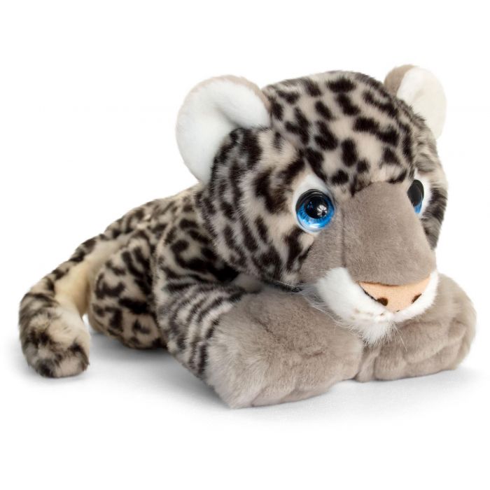 Keel Toys 32cm Signature Cuddle Wild Snow Leopard