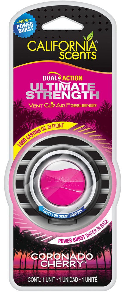 California Scents Cherry Vent Clip Air Freshener 150391342
