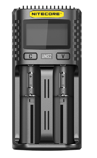 Nitecore USB Dual Slot Quick Battery Charger UMS2