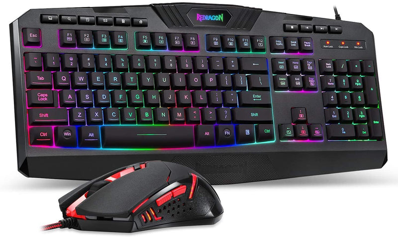 Redragon Wired Gaming Keyboard & Mouse 2 in 1 Combo S101-5
