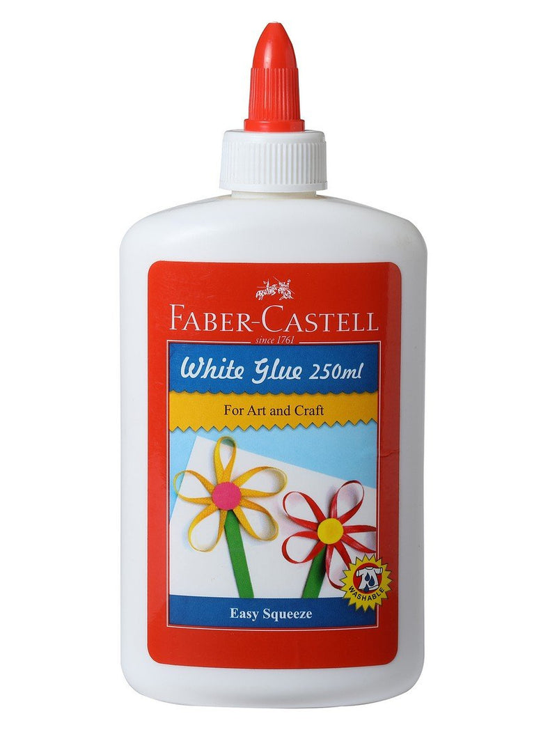 Faber-Castell White Glue Bottle 250 ml