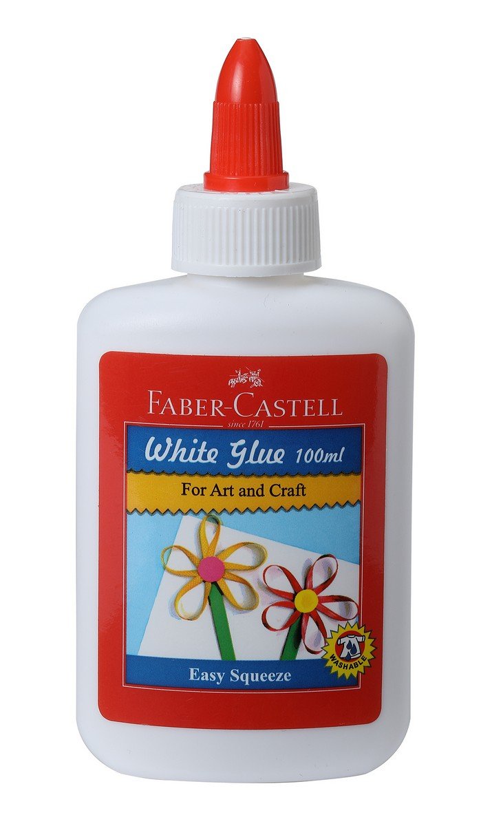 Faber-Castell White Glue Bottle 100 ml