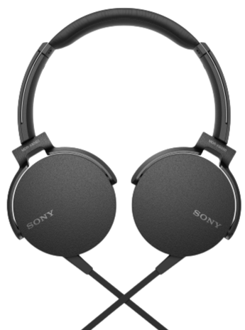 Sony Wired On Ear Headphones MDR-XB550AP
