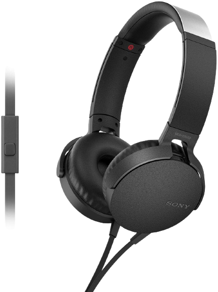 Sony Wired On Ear Headphones MDR-XB550AP