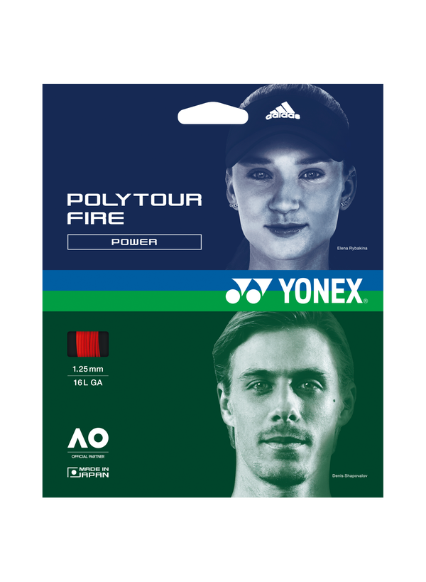 Yonex Polytour Fire 130 - Red